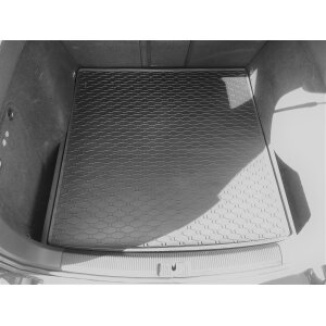 Kofferraumwanne für VW Golf V Variant ab 2003 bis 2008 - schwarz, rutschfest, wasserdicht, 1,5 cm rand,