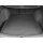 Kofferraumwanne für VW Golf VII Variant ab 2013 bis 2020 - schwarz, rutschfest, wasserdicht, 1,5 cm rand,