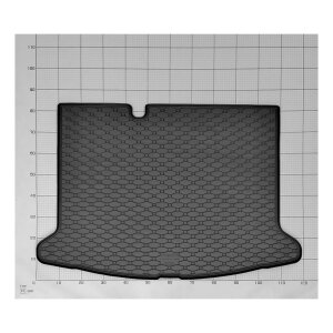 Kofferraumwanne für VW ID.3 ab 2020 - schwarz, rutschfest, wasserdicht, 1,5 cm rand,