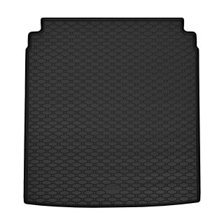 Kofferraumwanne für VW Passat B6 Stufenheck ab 2005 bis 2011 - schwarz, rutschfest, wasserdicht, 1,5 cm rand,