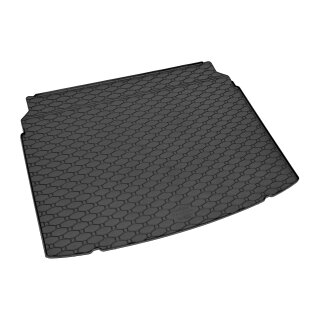 Kofferraumwanne für VW Taigo ab 2021 - schwarz, rutschfest, wasserdicht, 1,5 cm rand,