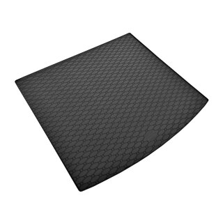 Kofferraumwanne für VW Touran ab 2015 Obere Position - schwarz, rutschfest, wasserdicht, 1,5 cm rand,