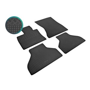 Ein Set passend für BMW X5 E70 ab 2007 bis 2013 - Gummi- und Kofferraumwanne