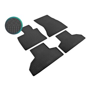 Ein Set passend für BMW X5 F15 ab 2013 bis 2018 - Gummi- und Kofferraumwanne