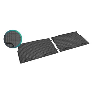 Ein Set passend für MERCEDES V-Klasse - VITO  ab 2014 | 8/9 Sitzer - Gummi- und Kofferraumwanne