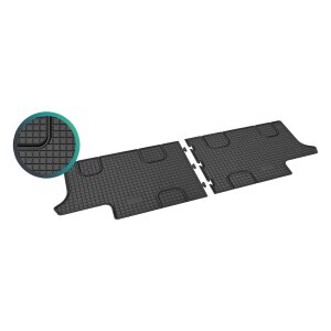 Ein Set passend für MERCEDES V-Klasse - VITO  ab 2014 | 8/9 Sitzer - Gummi- und Kofferraumwanne