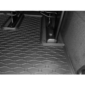 Gummifußmatten und Kofferraumwanne ein Set passend für MERCEDES V-Klasse - VITO  ab 2014 | 8/9 Sitzer