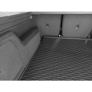 Gummifußmatten und Kofferraumwanne ein Set passend für SEAT Alhambra 5 Sitze ab 2010