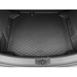 Ein Set passend für SEAT Leon Schrägheck ab 2013 bis 2020 - Gummi- und Kofferraumwanne