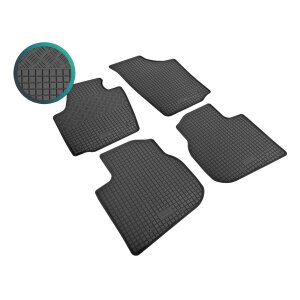 Ein Set passend für SKODA Rapid Limousine ab 2012 - Gummi- und Kofferraumwanne