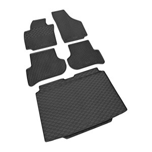 Ein Set passend für SKODA Yeti ab 2009 - Gummi- und...