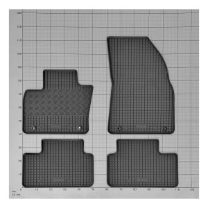 Ein Set passend für VOLVO XC40 ab 2018 - Gummi- und Kofferraumwanne