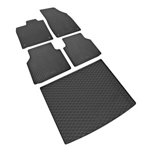 Ein Set passend für VW ID.5 ab 2022 - Gummi- und Kofferraumwanne