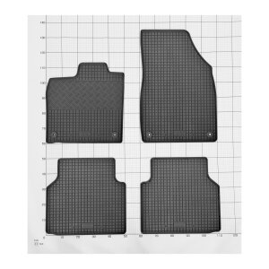 Ein Set passend für VW ID.5 ab 2022 - Gummi- und Kofferraumwanne