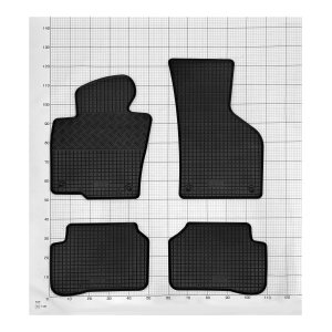 Ein Set passend für VW Passat B7 Stufenheck ab 2011 bis 2014 - Gummi- und Kofferraumwanne