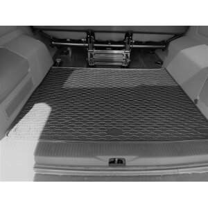 Ein Set passend für VW T 6.1 Transporter/Caravelle 8/9 Sitze ab 2019 bis 2022 | L2 - Gummi- und Kofferraumwanne