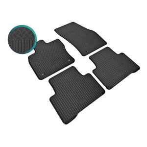 Ein Set passend für VW Tiguan ab 2016 - Obere Position - Gummi- und Kofferraumwanne