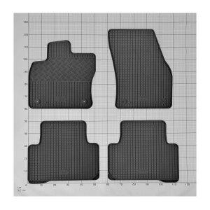 Ein Set passend für VW Tiguan ab 2016 - Standard - Gummi- und Kofferraumwanne