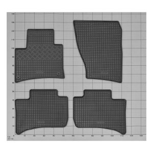 Ein Set passend für VW Touareg ab 2002 bis 2010 - Gummi- und Kofferraumwanne