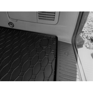 Ein Set passend für VW T6 Transporter/Caravelle 8/9 Sitze ab 2015 bis 2019 | L1 - Gummi- und Kofferraumwanne
