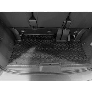 Gummifußmatten und Kofferraumwanne ein Set passend für OPEL Zafira Life ab 2019 | 8 Sitze