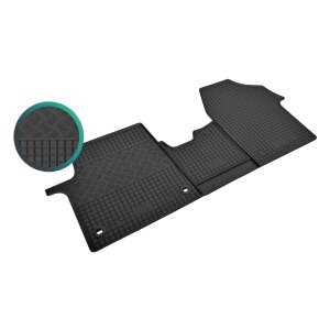 Gummimatten für FIAT Scudo ab 2022- - 9 Sitze - schwarz, 1,5 cm Rand