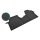 Gummimatten für OPEL Vivaro ab 2020- - 9 Sitze - schwarz, 1,5 cm Rand