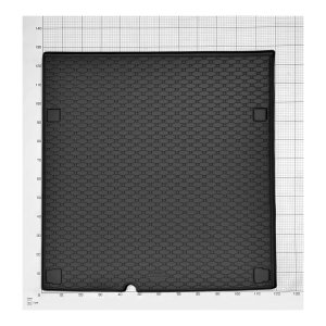 Kofferraumwanne für Citroen Berlingo ab 2019 | 5 Sitze L2 - schwarz, rutschfest, wasserdicht, 1,5 cm rand,