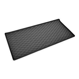 Kofferraumwanne für FIAT 500 ab 2008 - schwarz, rutschfest, wasserdicht, 1,5 cm rand,
