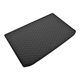 Kofferraumwanne für Renault Captur ab 2020 - schwarz, rutschfest, wasserdicht, 1,5 cm rand,