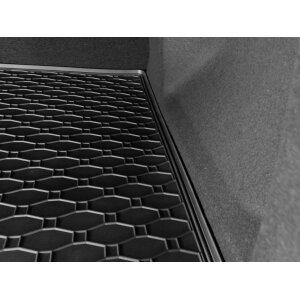 Kofferraumwanne für Renault Captur ab 2020 - schwarz, rutschfest, wasserdicht, 1,5 cm rand,