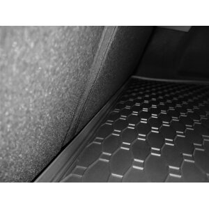 Kofferraumwanne für Renault Captur ab 2020 - schwarz, rutschfest, wasserdicht, 1,5 cm rand,
