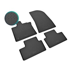 Ein Set passend für Renault Captur ab 2020 - Gummi- und Kofferraumwanne