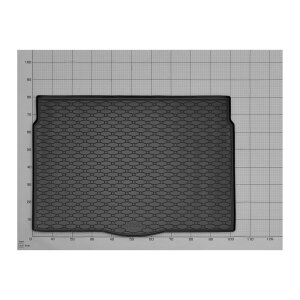 Ein Set passend für Opel Astra J Schrägheck 2010 - 2015 - Gummi- und Kofferraumwanne