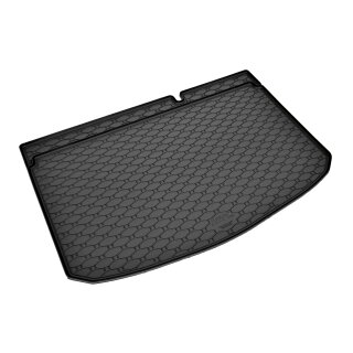 Kofferraumwanne für TOYOTA Yaris ab 2012 - schwarz, rutschfest, wasserdicht, 1,5 cm rand,