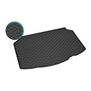 Kofferraumwanne für TOYOTA Yaris ab 2020 - schwarz, rutschfest, wasserdicht, 1,5 cm rand,