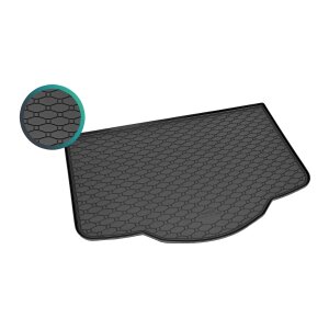 Kofferraumwanne für TOYOTA Aygo X ab 2022 - Ohne Subwoofer - schwarz, rutschfest, wasserdicht, 1,5 cm rand,