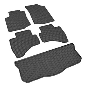 Ein Set passend für TOYOTA Aygo ab 2014 - Gummi- und...