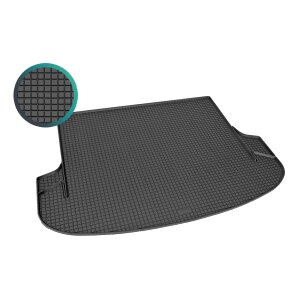 Kofferraumwanne für Kia Sorento ab 2009 - schwarz, rutschfest, wasserdicht, 1,5 cm rand,