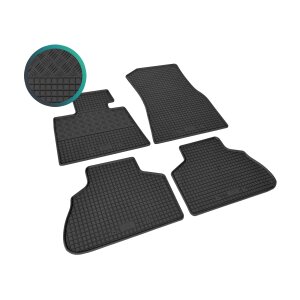 Ein Set passend für BMW X5 G05 ab 2018 - Gummi- und Kofferraumwanne