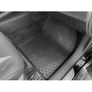 Gummimatten für TOYOTA Corolla Cross ab 2022 - schwarz, 1,5 cm Rand