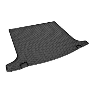Kofferraumwanne für Mercedes CLA Shooting Brake Stufenheck ab 2020 - schwarz, rutschfest, wasserdicht, 1,5 cm rand,