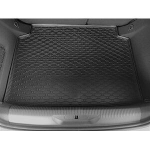 Kofferraumwanne für PEUGEOT 308 Schrägheck ab 2022 - schwarz, rutschfest, wasserdicht, 1,5 cm rand,
