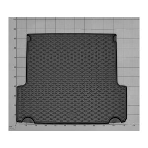 Kofferraumwanne für BMW 3 E91 Touring ab 2004 - schwarz, rutschfest, wasserdicht, 1,5 cm rand,