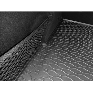 Kofferraumwanne für Mercedes GLC X254 ab 2023 - schwarz, rutschfest, wasserdicht, 1,5 cm rand,