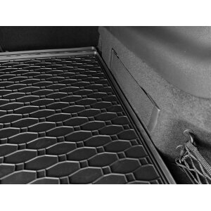 Kofferraumwanne für Mercedes GLB ab 2019 - schwarz, rutschfest, wasserdicht, 1,5 cm rand,