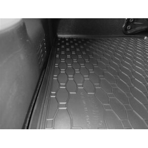 Kofferraumwanne für Fiat 500e ab 2021 - schwarz, rutschfest, wasserdicht, 1,5 cm rand,
