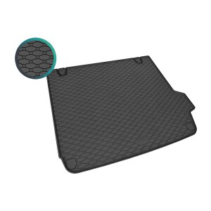 Kofferraumwanne für BMW X4 ab 2018 - schwarz, rutschfest, wasserdicht, 1,5 cm rand,