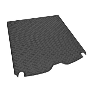 Kofferraumwanne für BMW 5 Touring E61 ab 2004 bis 2010 - schwarz, rutschfest, wasserdicht, 1,5 cm rand,