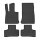 Gummimatten für Mercedes GLC X254 ab 2023 / ab 2026 - schwarz, 1,5 cm Rand